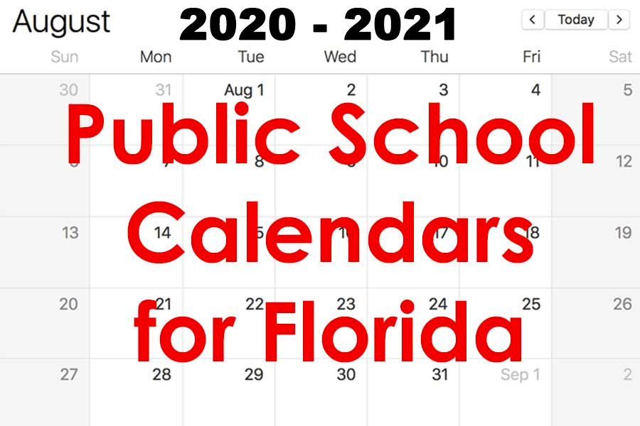 Public School Calendars for Florida - Live Scan Labs